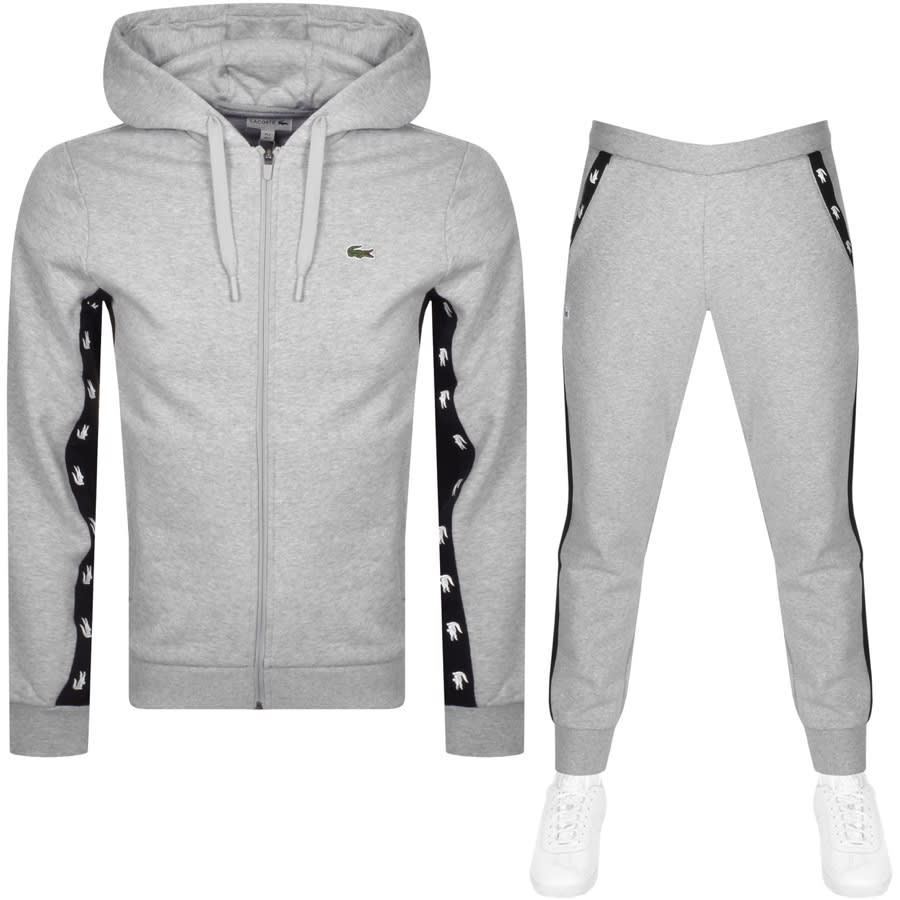 Alternative Image for ProductLacoste Logo Tracksuit Grey1